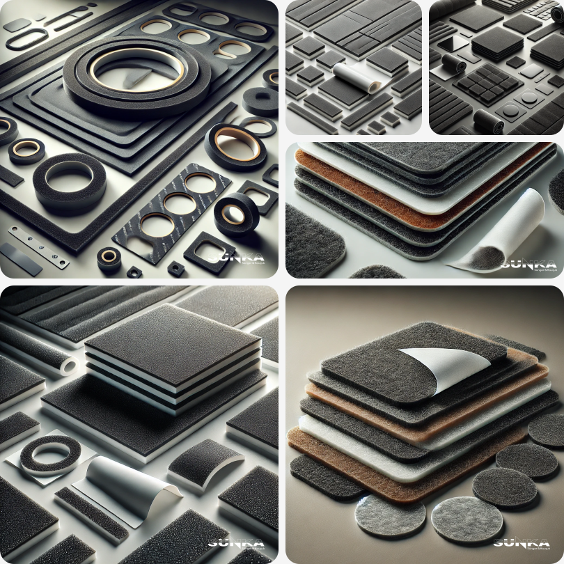 Bantlı Ürünler. Arka yüzeyine uygulanan yapışkan bantlarla montaj kolaylığı sağlayan ürünler, farklı yüzeylere hızlı ve güvenli uygulama imkanı sunar