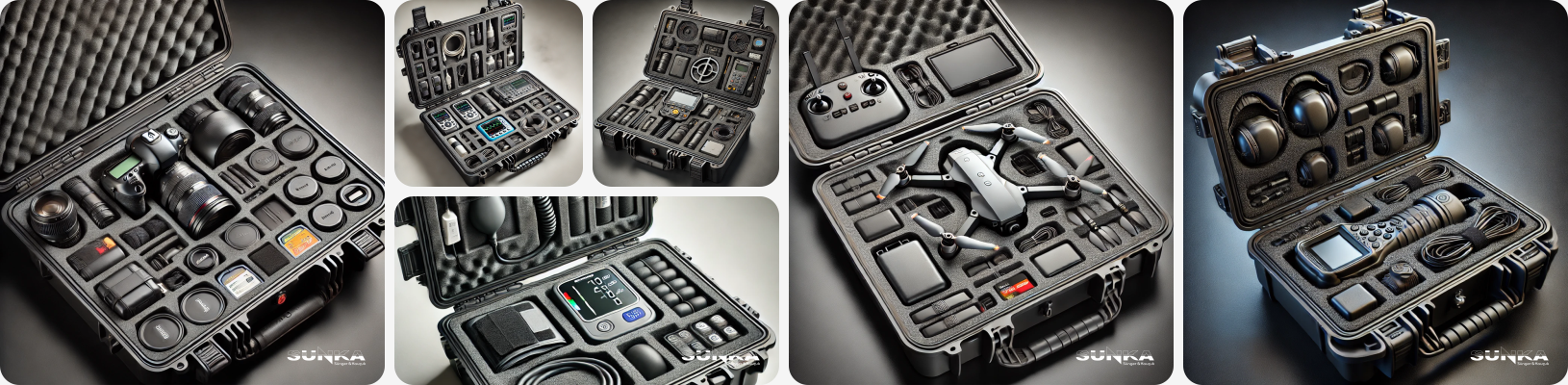 Çantaların içerisine özel kesim ile yerleştirilen sünger, eva veya benzeri malzemelerden üretilmiş seperatörler ürünleri korur, düzenler ve profesyonel bir sunum sağlar. Hem taşıma sırasında koruma hem de teşhir amaçlı kullanım için uygundur.