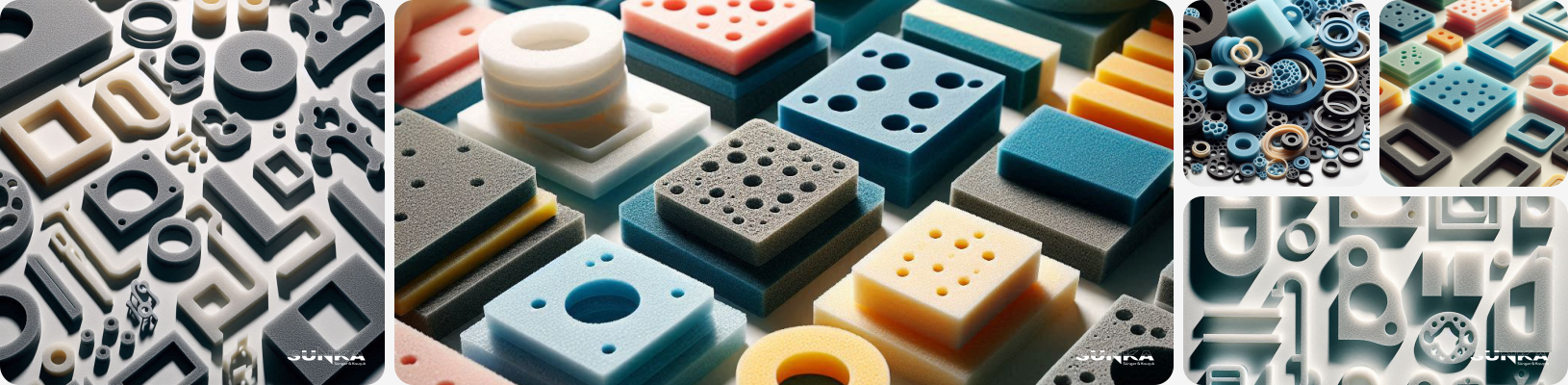 Sızdırmazlık, titreşim emilimi ve yüzey koruması sağlayan conta ve pedler, farklı malzemelerde üretilerek her ihtiyaca yanıt verir.