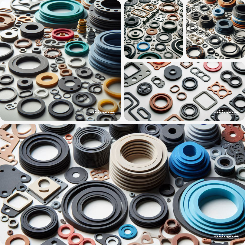 Sızdırmazlık, titreşim emilimi ve yüzey koruması sağlayan conta ve pedler, farklı malzemelerde üretilerek her ihtiyaca yanıt verir.