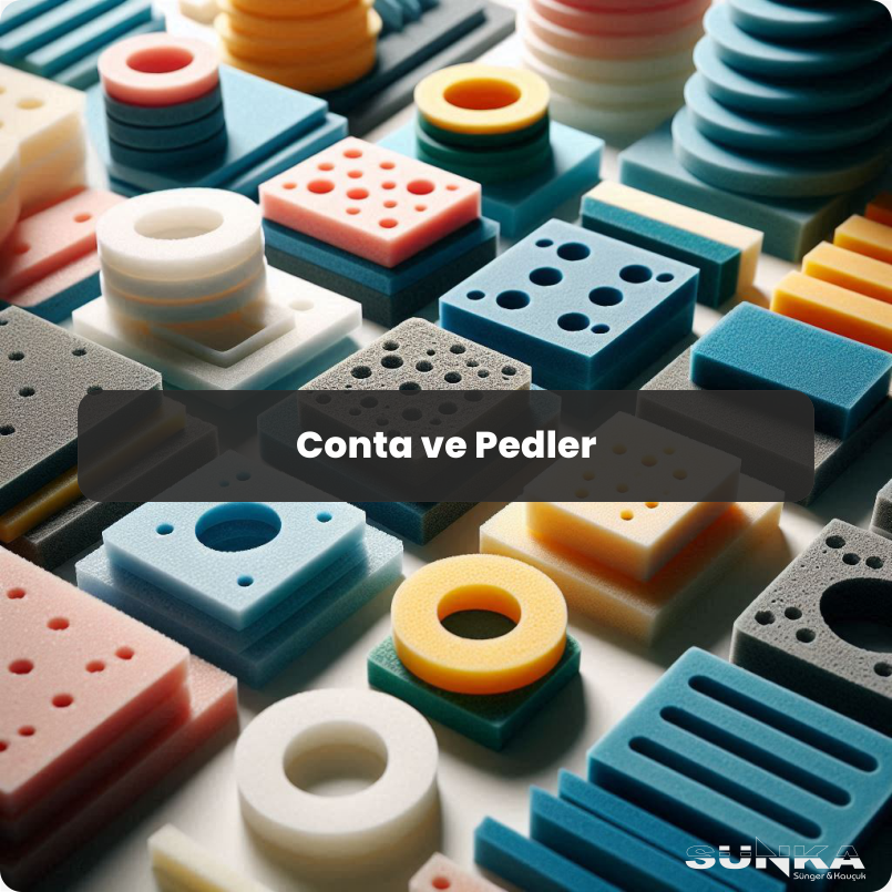 Conta ve Ped Malzemeler. Sızdırmazlık, titreşim emilimi ve yüzey koruması sağlayan conta ve pedler, farklı malzemelerde üretilerek her ihtiyaca yanıt verir.